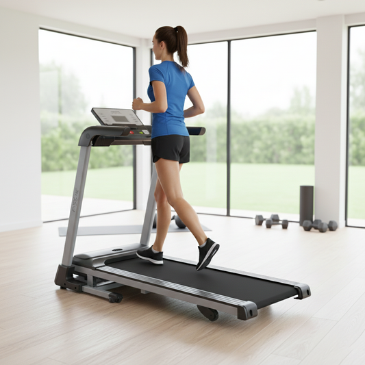 EVOLVE A1 Motorized Treadmill with Incline – Foldable Home Running Machine with Bluetooth, App & Quiet Motor