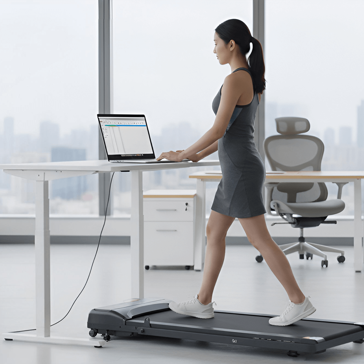 EVOLVE Walking Pad Treadmill for Home – Foldable, Quiet & Portable Fitness for Everyday Movement