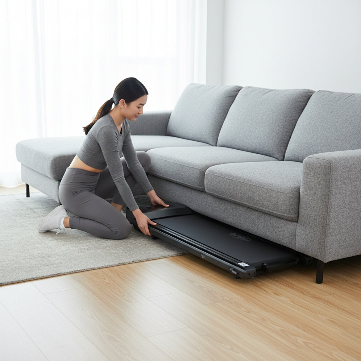 EVOLVE Walking Pad Treadmill CR-A1F6 – Foldable, Quiet & Space-Saving Home Walking Treadmill