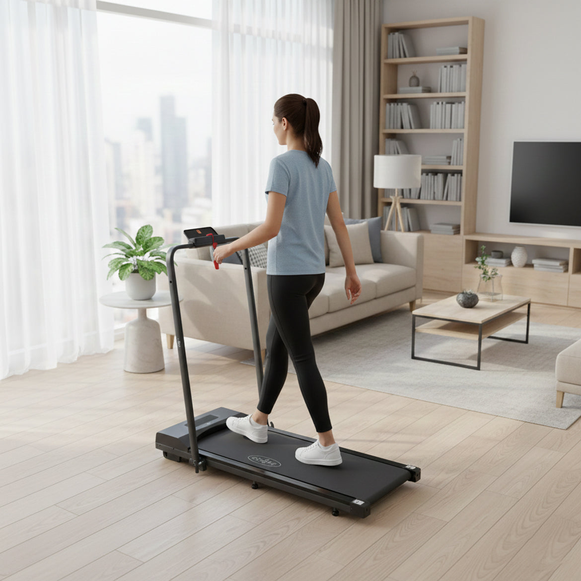 EVOLVE Walking Pad Treadmill CR-A1F6 – Foldable, Quiet & Space-Saving Home Walking Treadmill
