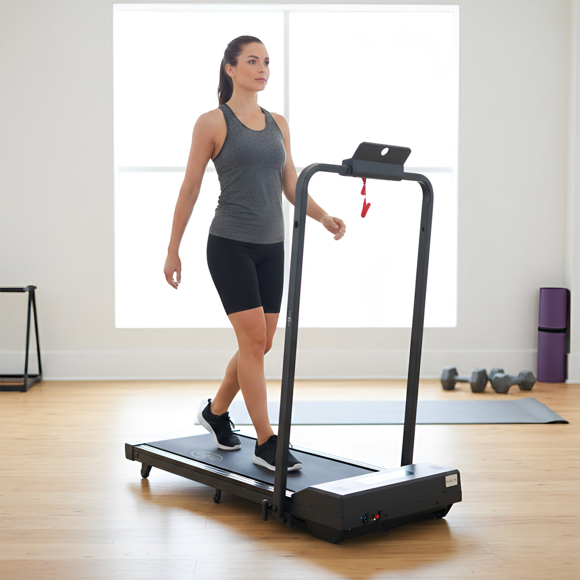 EVOLVE Walking Pad Treadmill CR-A1F6 – Foldable, Quiet & Space-Saving Home Walking Treadmill
